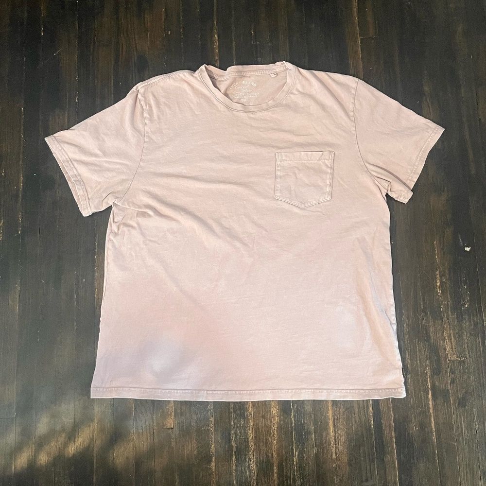 Lucky Brand | Light Pink/Being Pocket Tee | Size XL